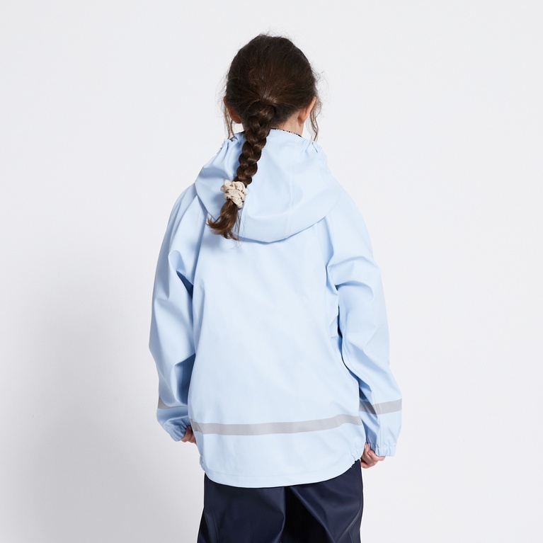 Rain jacket  "Ljusnan" Light blue